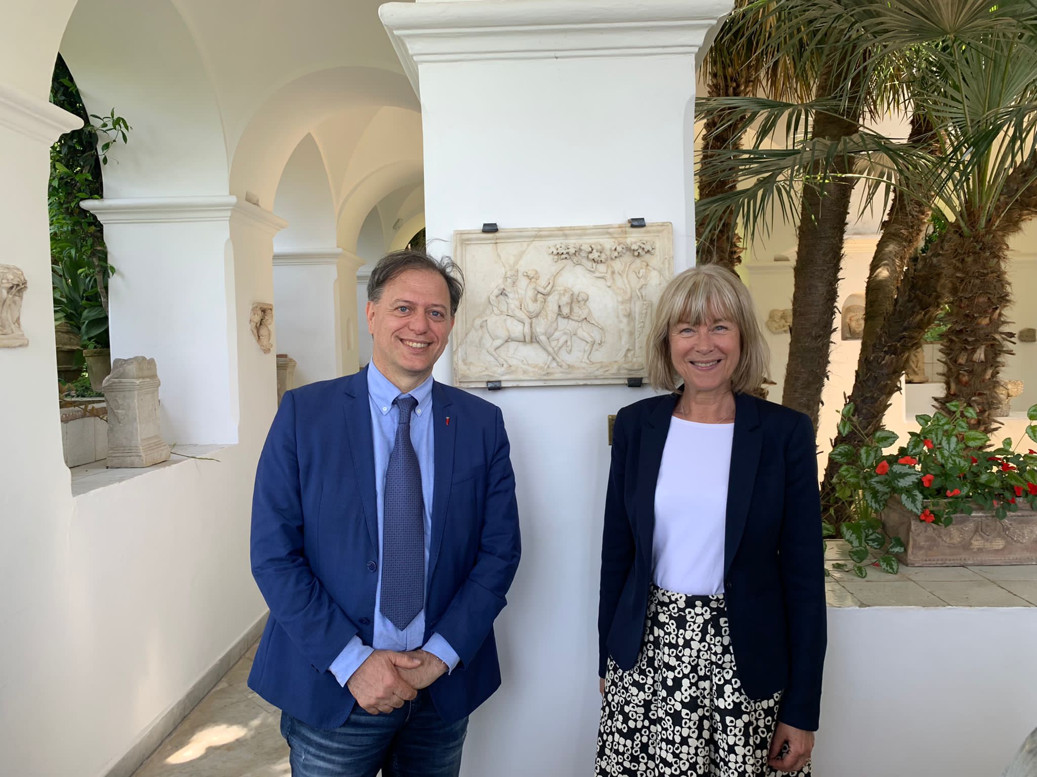 Something new in the sculpture loggia