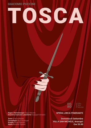 Sunday, September 8, 7:00 p.m. - Tosca by Giacomo Puccini - Traveling Opera Performance
